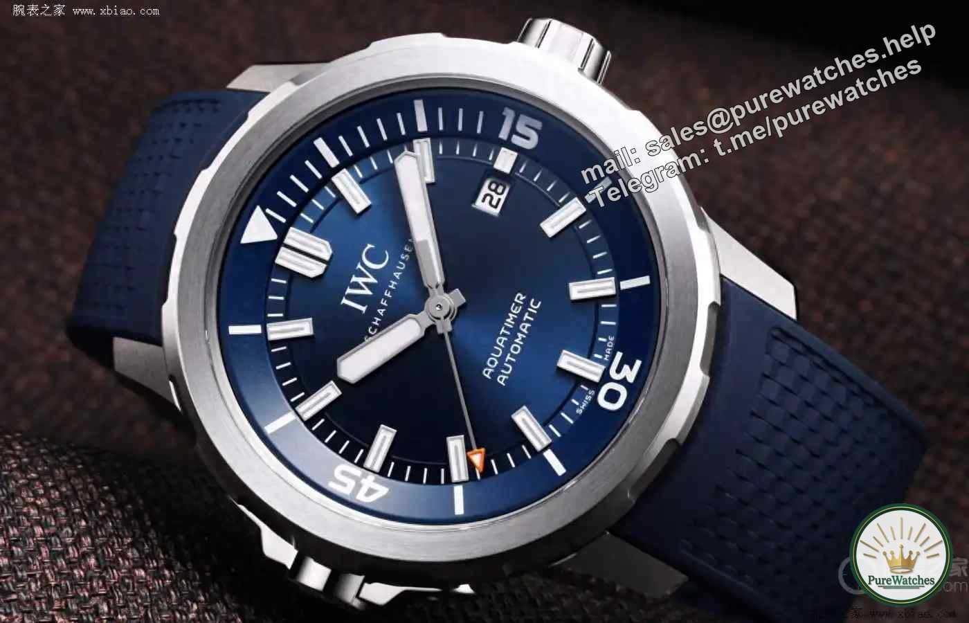 Refuse to follow the trend! IWC marine timepiece actual measurement, super compressor design has more stories than Rolex Submariner