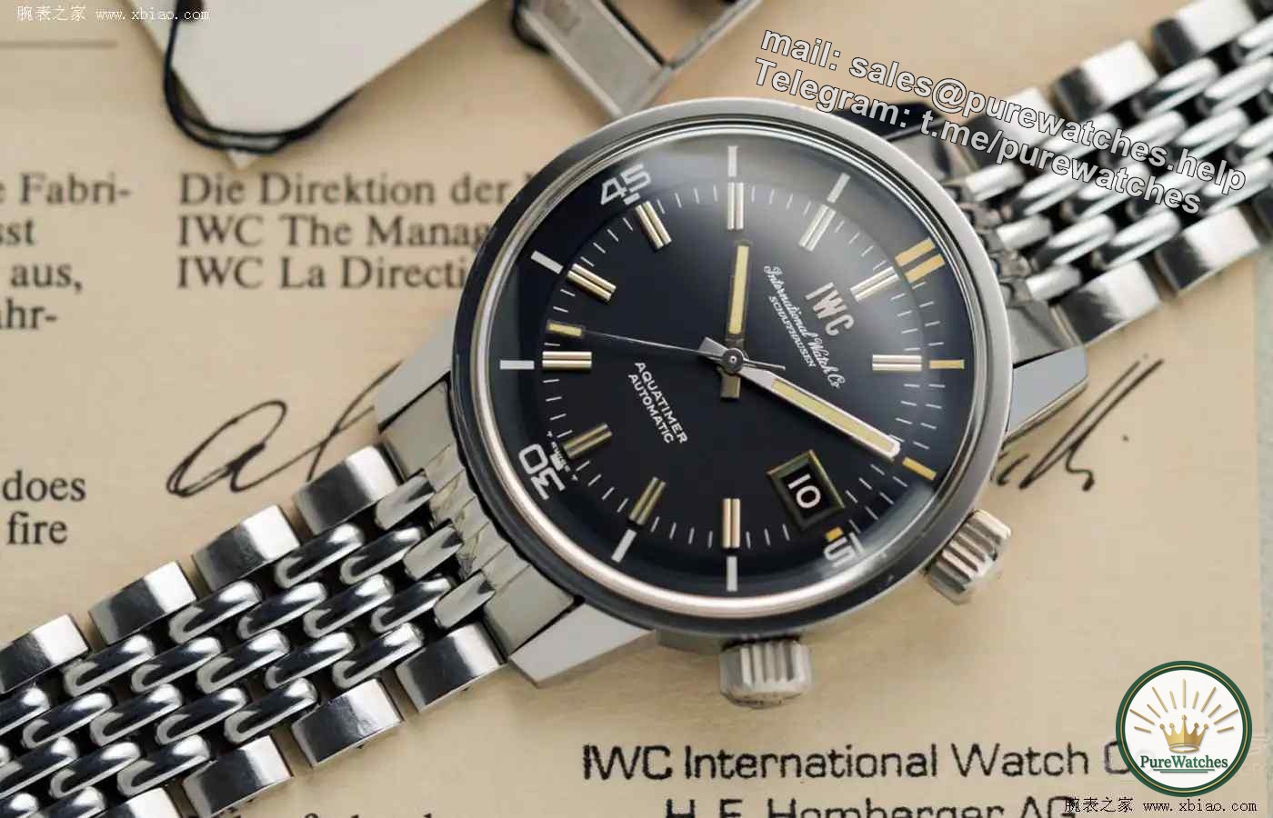 Refuse to follow the trend! IWC marine timepiece actual measurement, super compressor design has more stories than Rolex Submariner