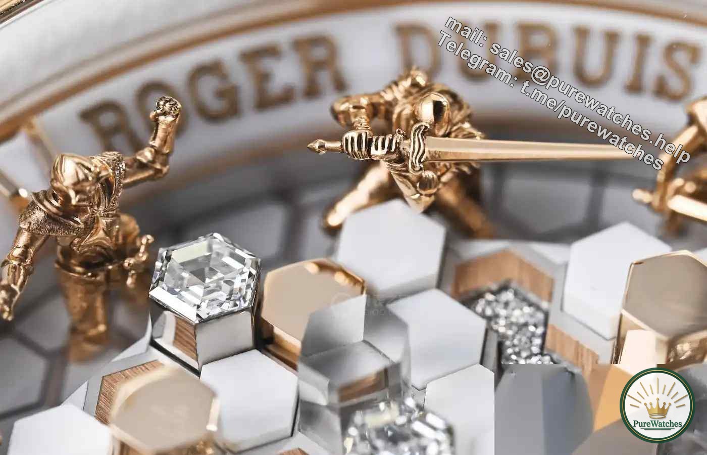 3.21 million to build the Crystal Palace! Roger Dubuis’ 12th generation Knights of the Round Table revealed, 56 pillars inlaid with diamonds and enamel shock the bezel