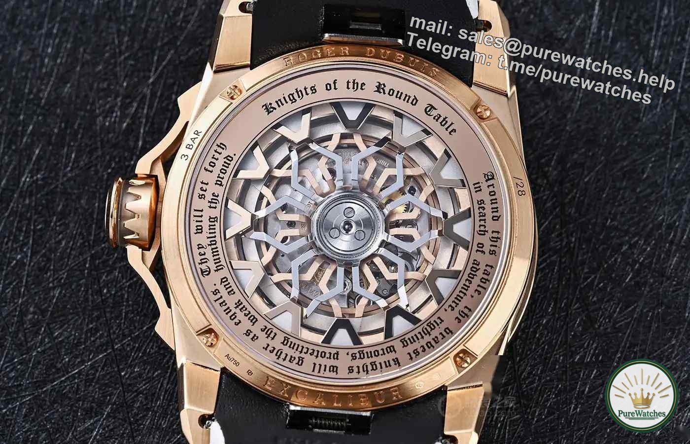 3.21 million to build the Crystal Palace! Roger Dubuis’ 12th generation Knights of the Round Table revealed, 56 pillars inlaid with diamonds and enamel shock the bezel