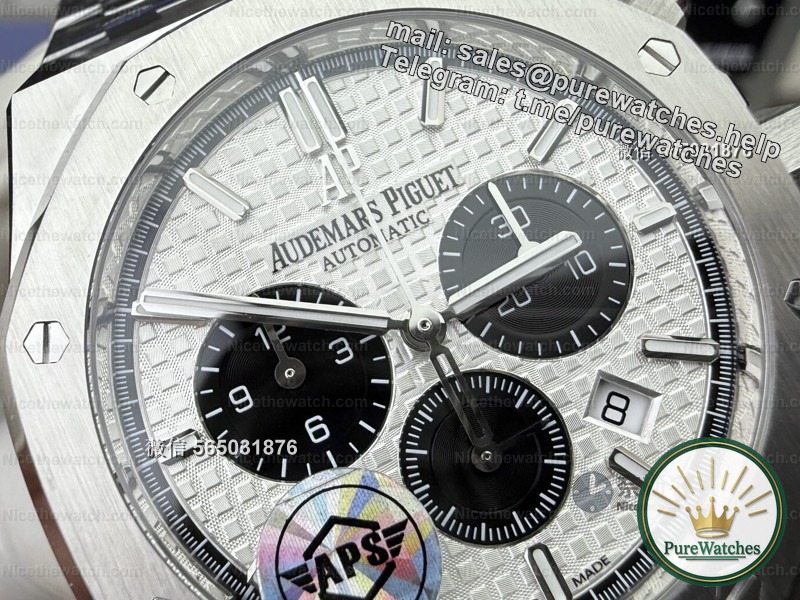Say goodbye to the 7750 “pressure cooker”! APS 26331 white panda 11mm accurate reproduction, luminous + plaid dial is amazing!