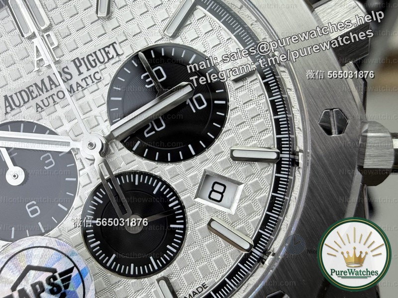 Say goodbye to the 7750 “pressure cooker”! APS 26331 white panda 11mm accurate reproduction, luminous + plaid dial is amazing!