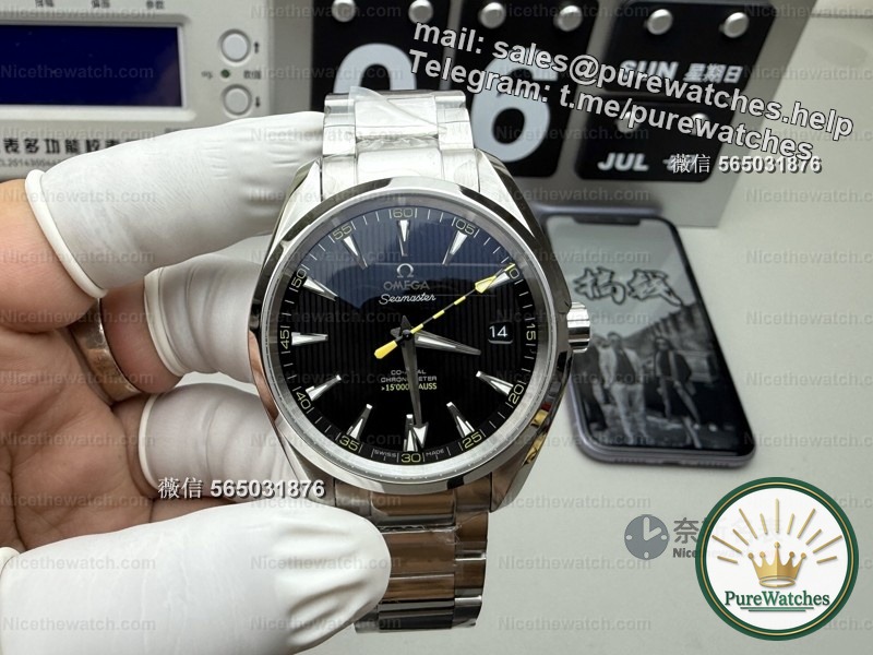 VS factory Omega “Bumblebee” in-depth actual measurement: With the blessing of 8508 movement, can replica watches also have the texture of real watches?