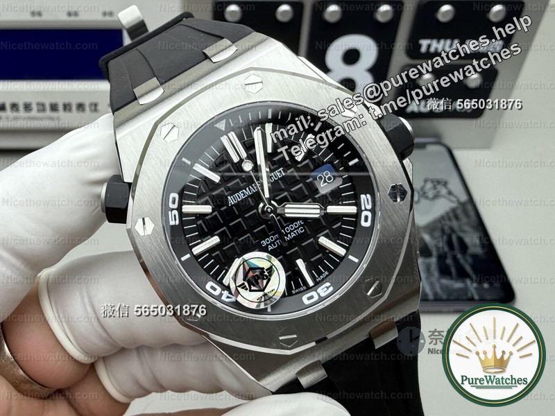 APS factory Audemars Piguet 15710 upgrade 3120 all-in-one machine actual test: can replica watches also have “original soul”?