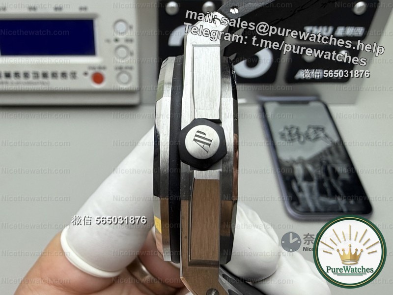 APS factory Audemars Piguet 15710 upgrade 3120 all-in-one machine actual test: can replica watches also have “original soul”?