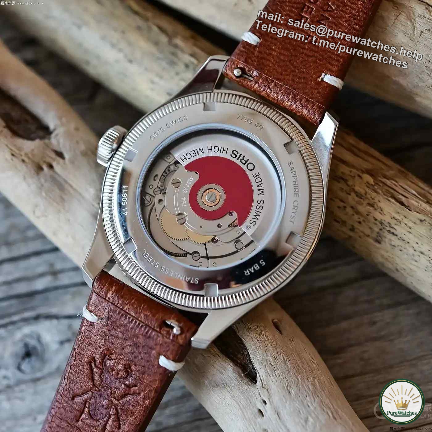 Oris collaborates with Cervo Volante! The orange maple leaf disc large crown watch is launched for the first time, a must-have for retro fans!