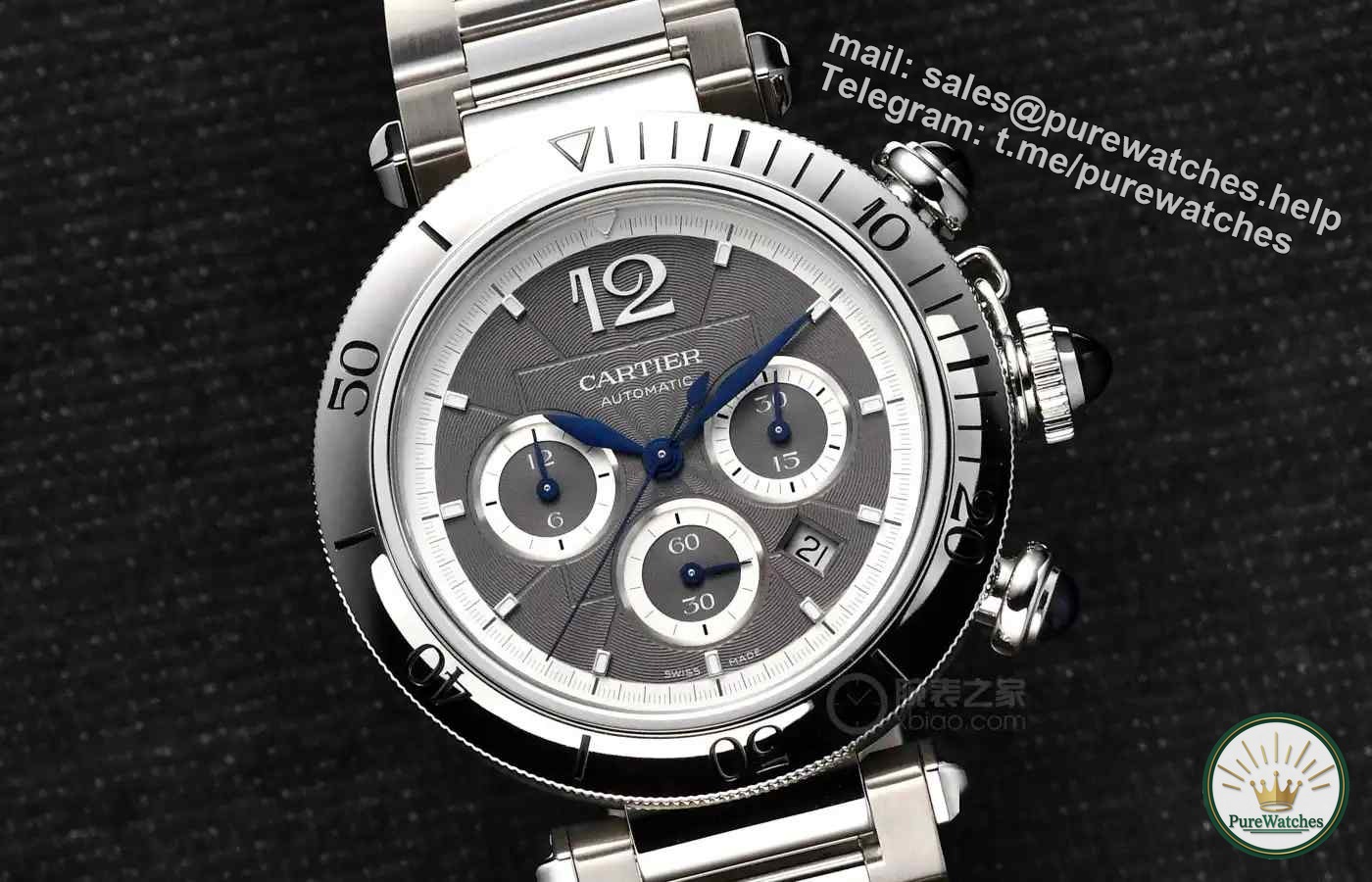 Technology flow hidden in a round shell! Cartier’s self-produced 1904 movement revealed, analysis of the cost performance of the Pasha chronograph watch