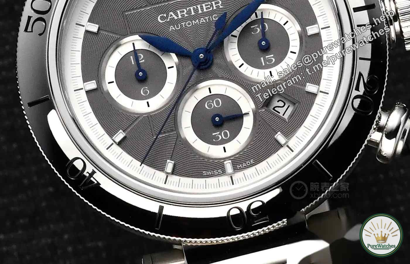 Technology flow hidden in a round shell! Cartier’s self-produced 1904 movement revealed, analysis of the cost performance of the Pasha chronograph watch