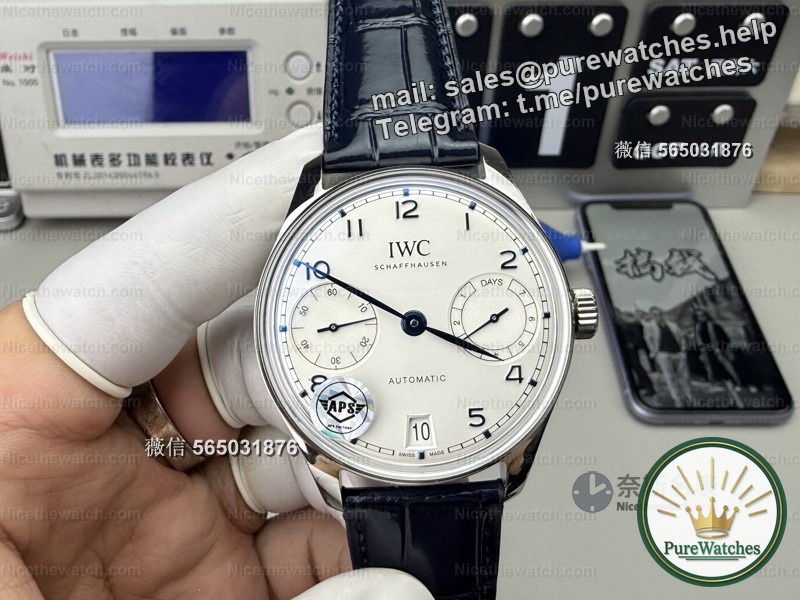In-depth review of APS Factory’s new IWC Portuguese Seven-Day Chain: 6 colors available, full of details, is it worth buying?