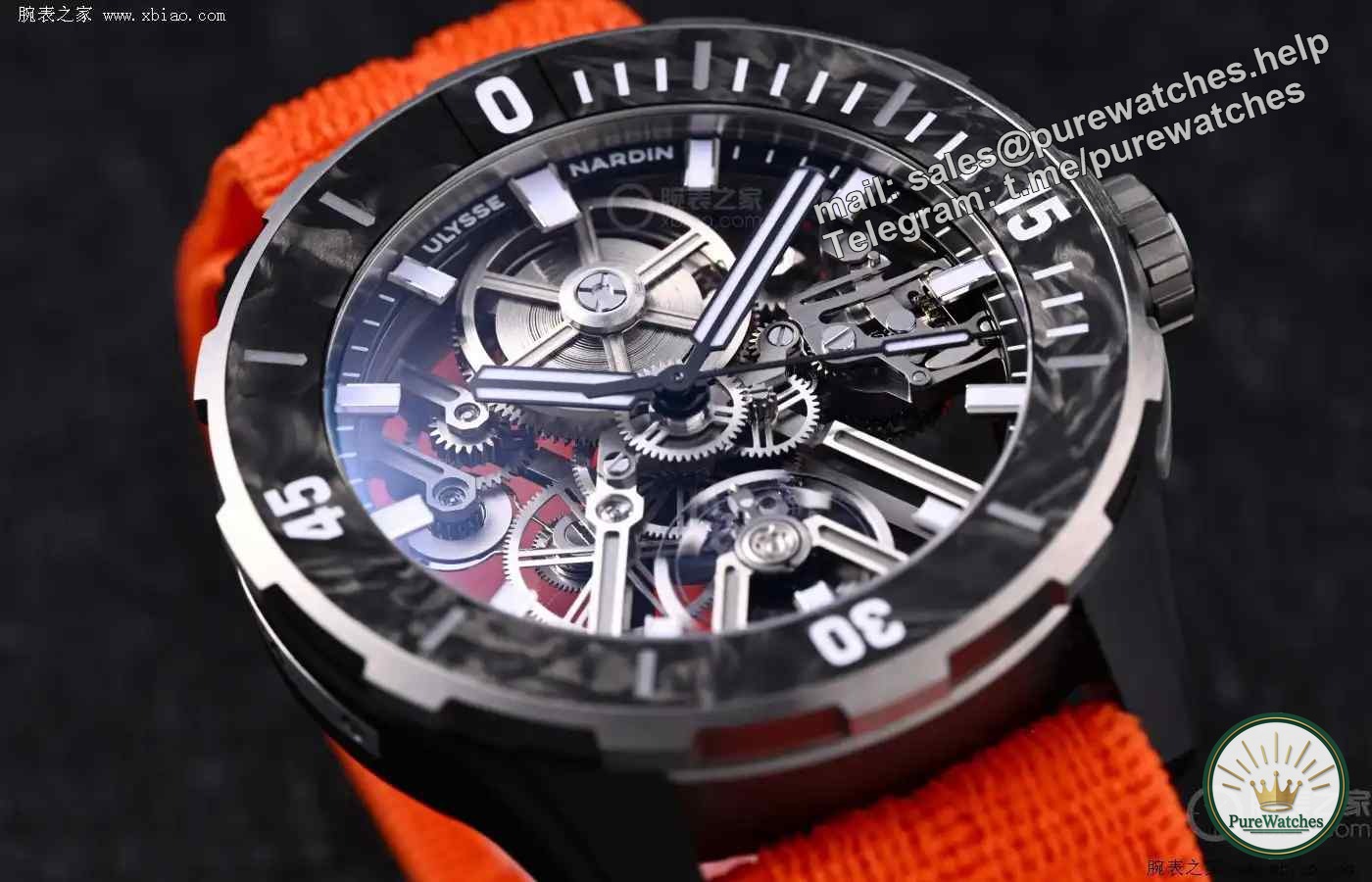 Only 52 grams! Ulysse Nardin DIVER[AIR] diving watch is shockingly released, 5000g impact resistance subverts tradition