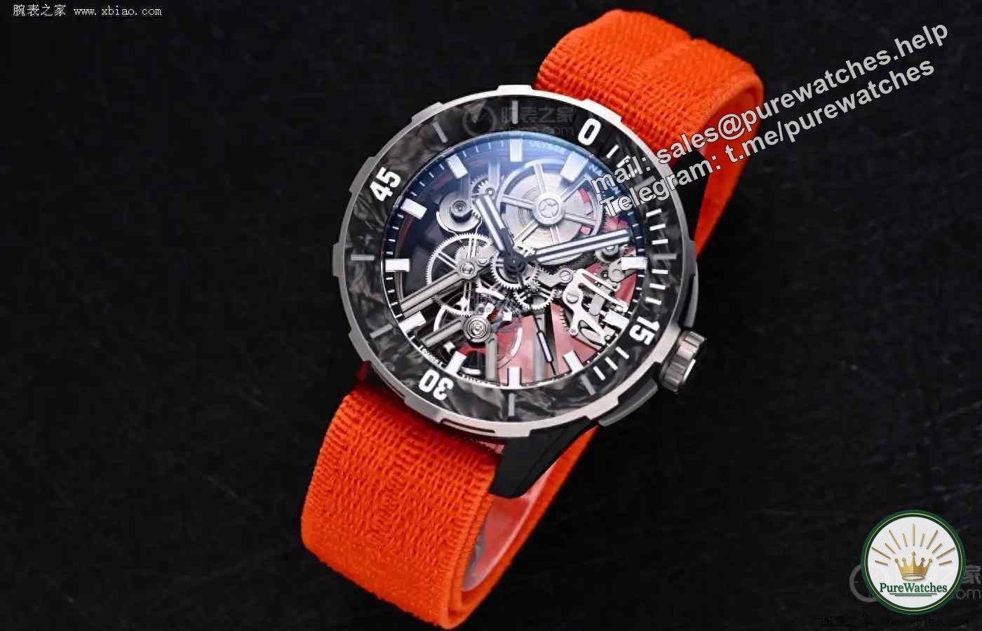 Only 52 grams! Ulysse Nardin DIVER[AIR] diving watch is shockingly released, 5000g impact resistance subverts tradition