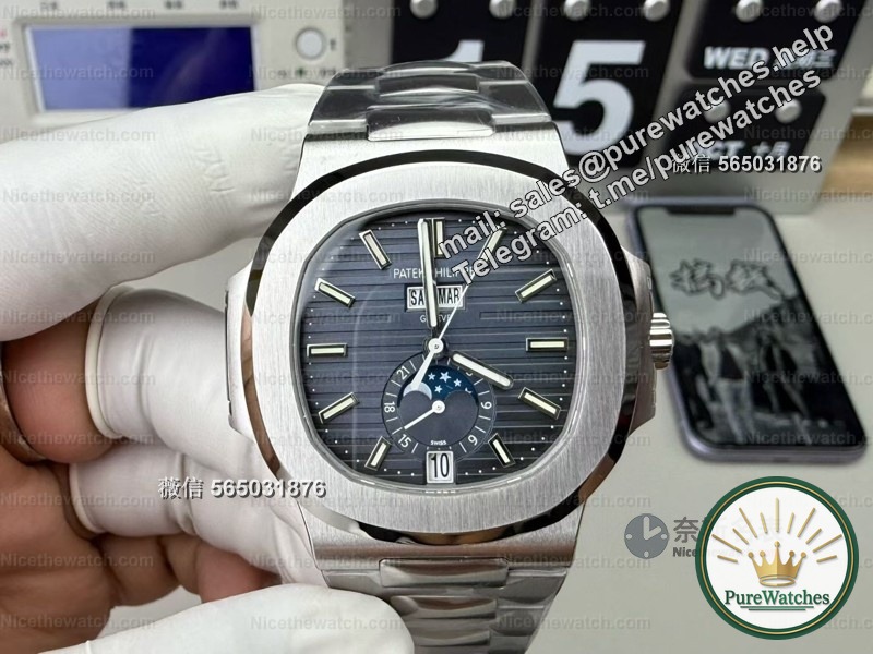The budget is less than 1% of the original version! Real review of PPF factory Nautilus 5726 replica watch: Stunning details, is it worth it?