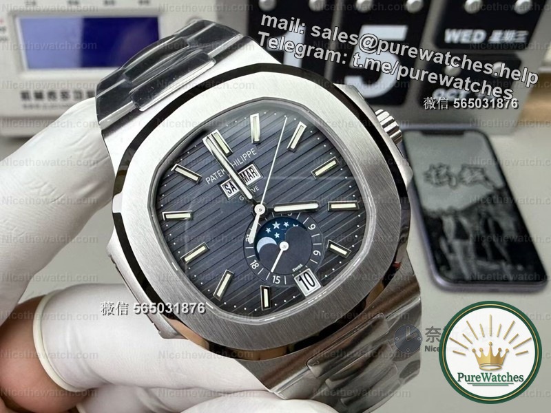The budget is less than 1% of the original version! Real review of PPF factory Nautilus 5726 replica watch: Stunning details, is it worth it?