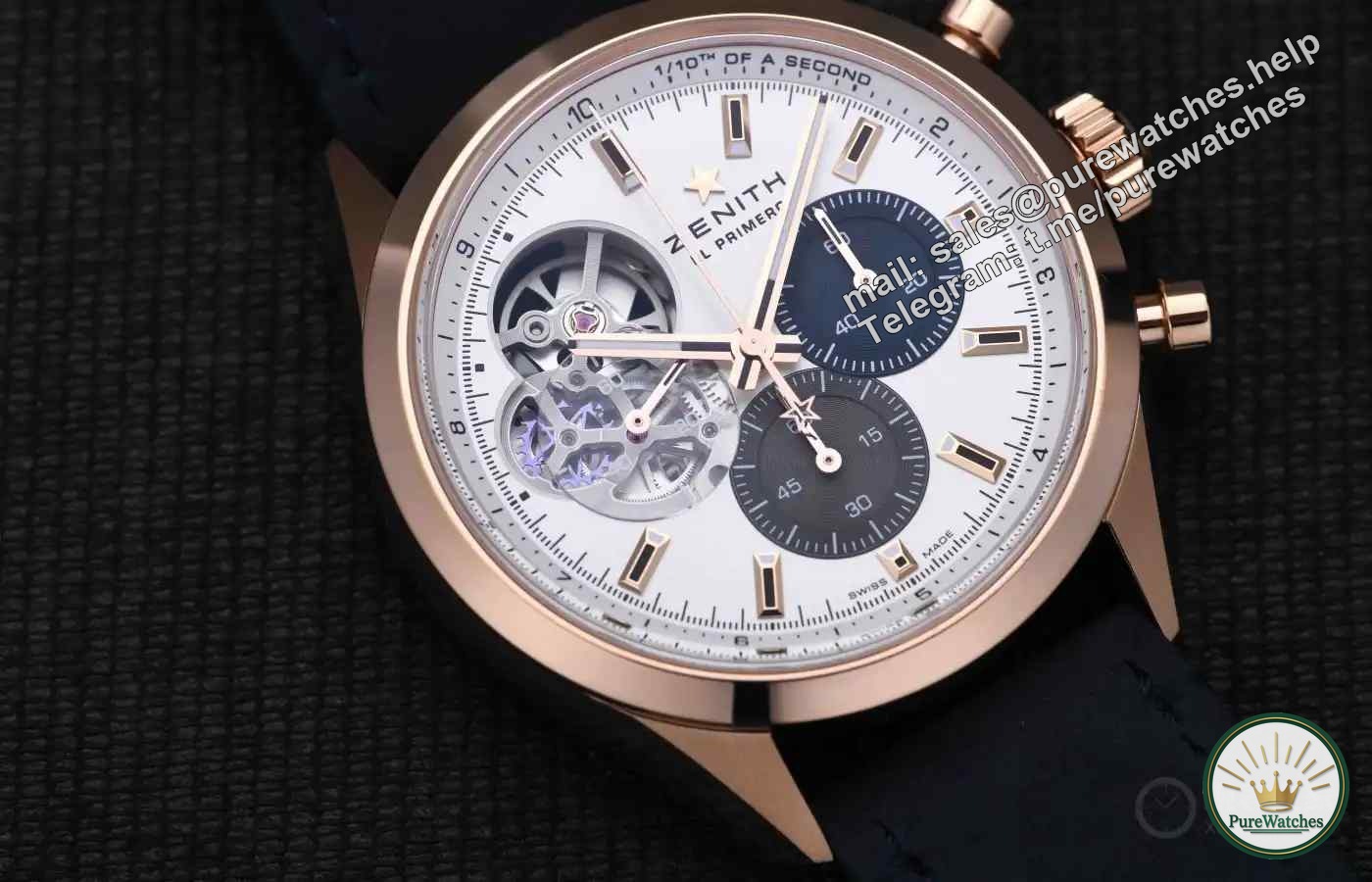 The legendary movement of 1969 is reborn! Zenith’s three-color counter actually hides a transparent secret