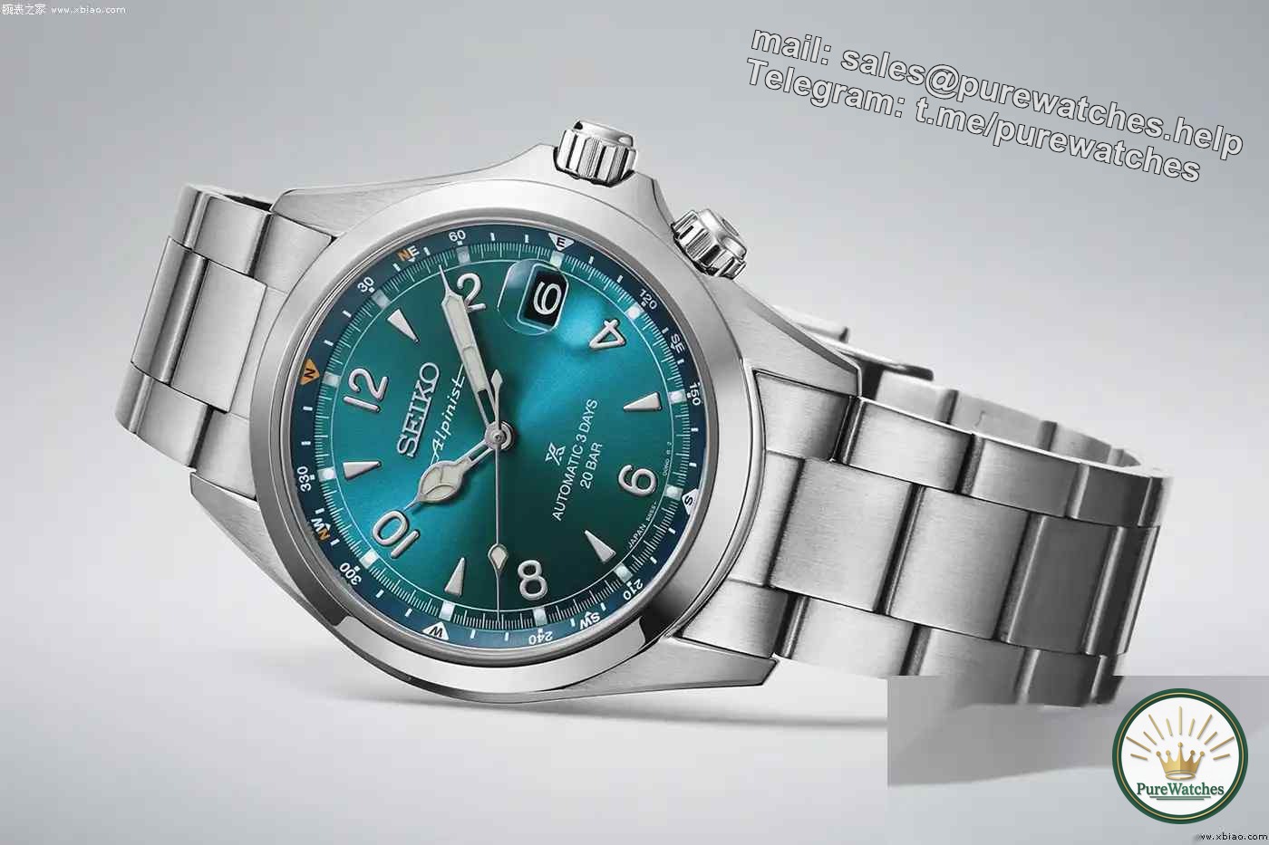 Seiko Alpinist mountaineering watch has been upgraded! 72 hours of power + 200 meters of water resistance, the three-color dial makes a stunning appearance