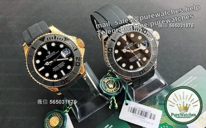 VS factory Rolex Yacht-Master three-color actual test: how to choose gold, rose gold and platinum? An article that you can understand without making any mistakes!