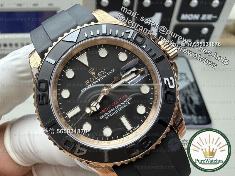 VS factory Rolex Yacht-Master three-color actual test: how to choose gold, rose gold and platinum? An article that you can understand without making any mistakes!