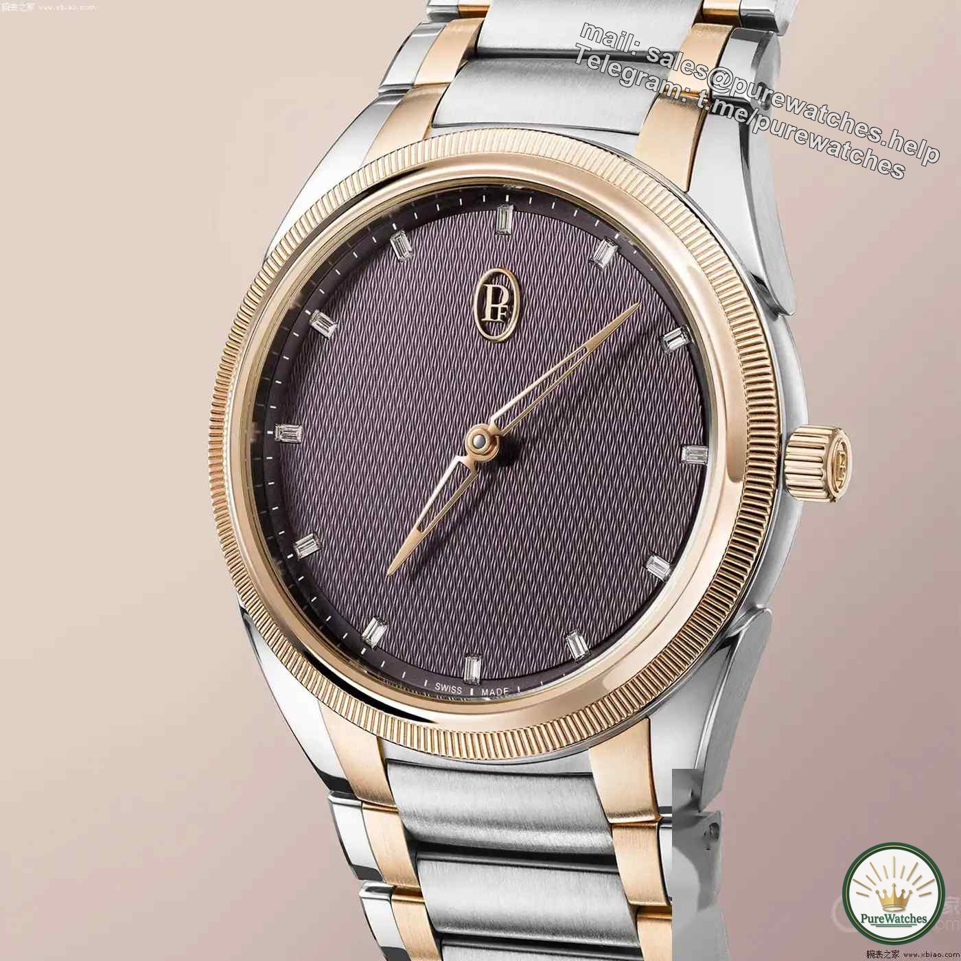 Parmigiani Fleurier’s deep ruby ​​gold watch is launched! 36mm versatile size available in limited edition
