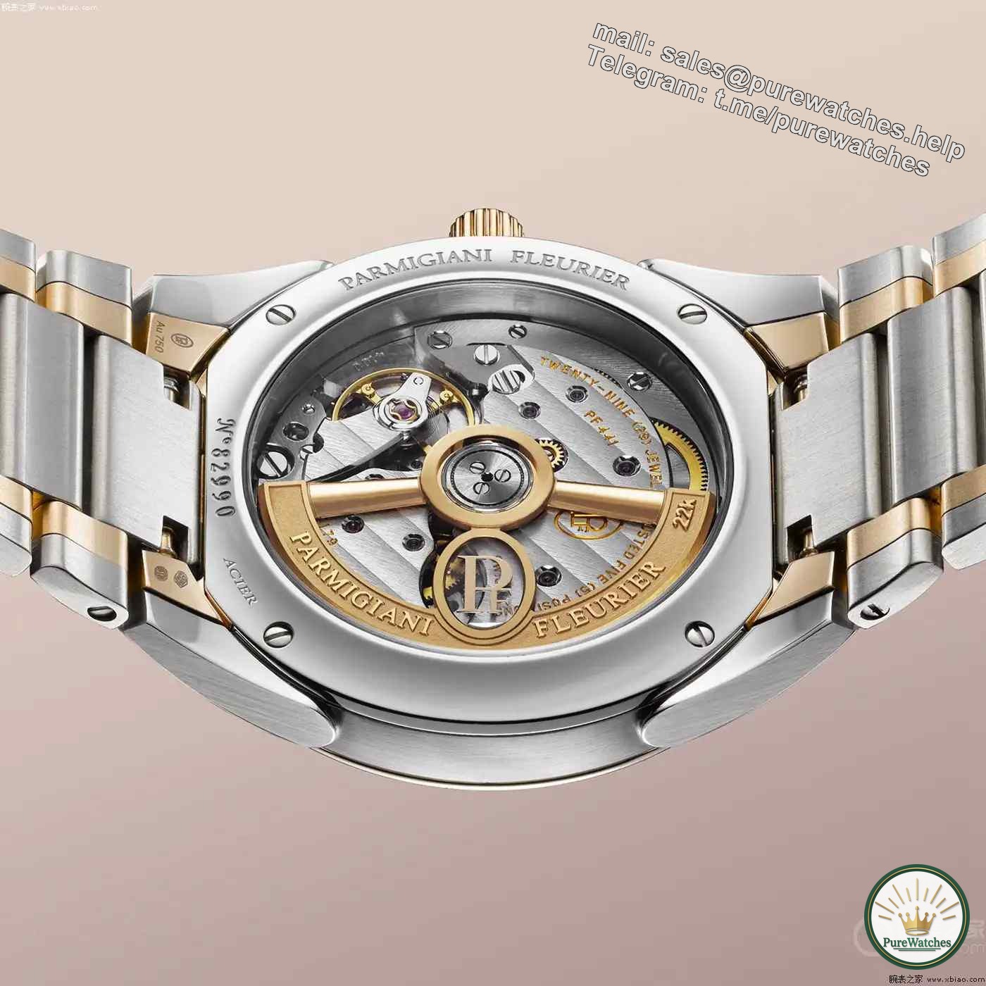 Parmigiani Fleurier’s deep ruby ​​gold watch is launched! 36mm versatile size available in limited edition