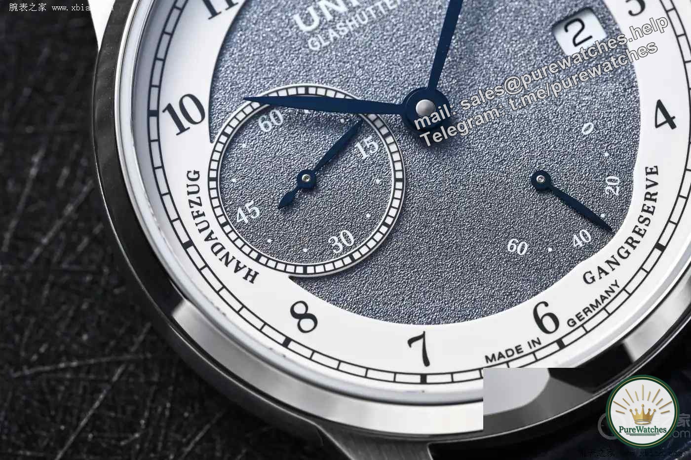 A must-see for German watch fans! Yulian 1893 manual winding watch is unboxed and tested, the dual-material dial is breathtakingly beautiful