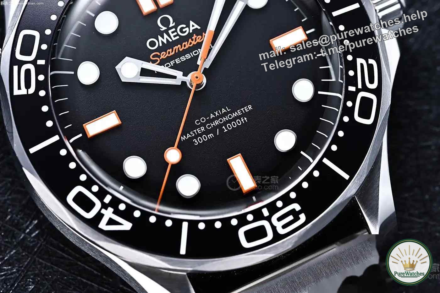 Can a diving watch also play with colors? Omega Seamaster 300m orange needle model is online, with black and orange contrasting colors + dual straps, perfect for commuting and outdoor use!