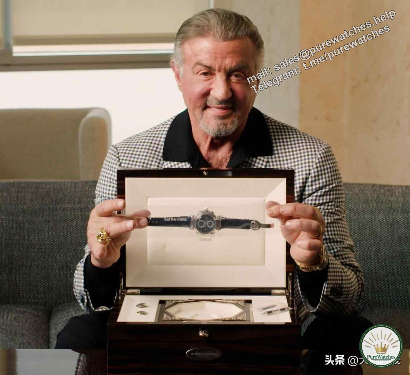 Stallone’s 11 private watches are about to be auctioned, and each one is priceless!