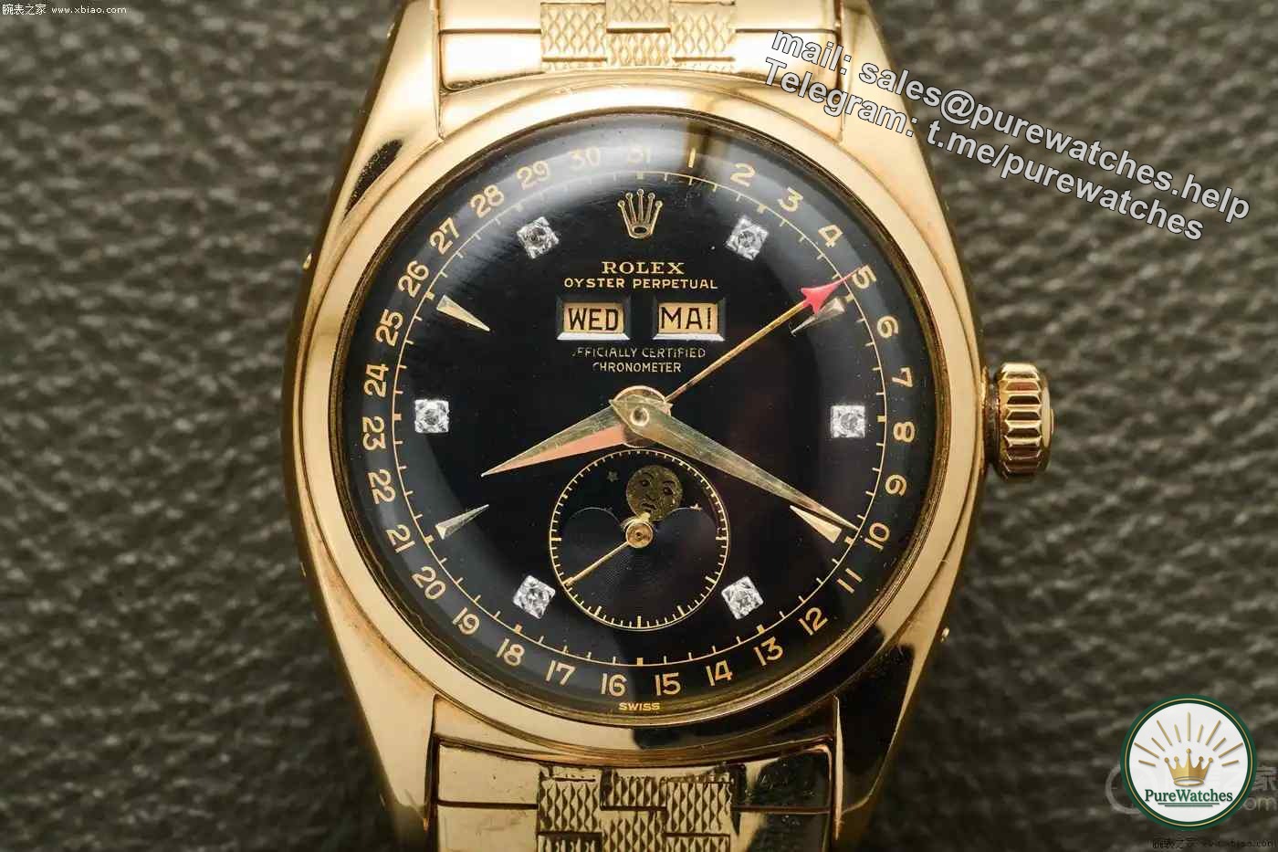 Surpassing the ‘Unicorn’ Daytona! Why did this 1953 Rolex moon phase watch fetch a sky-high price of 44 million?