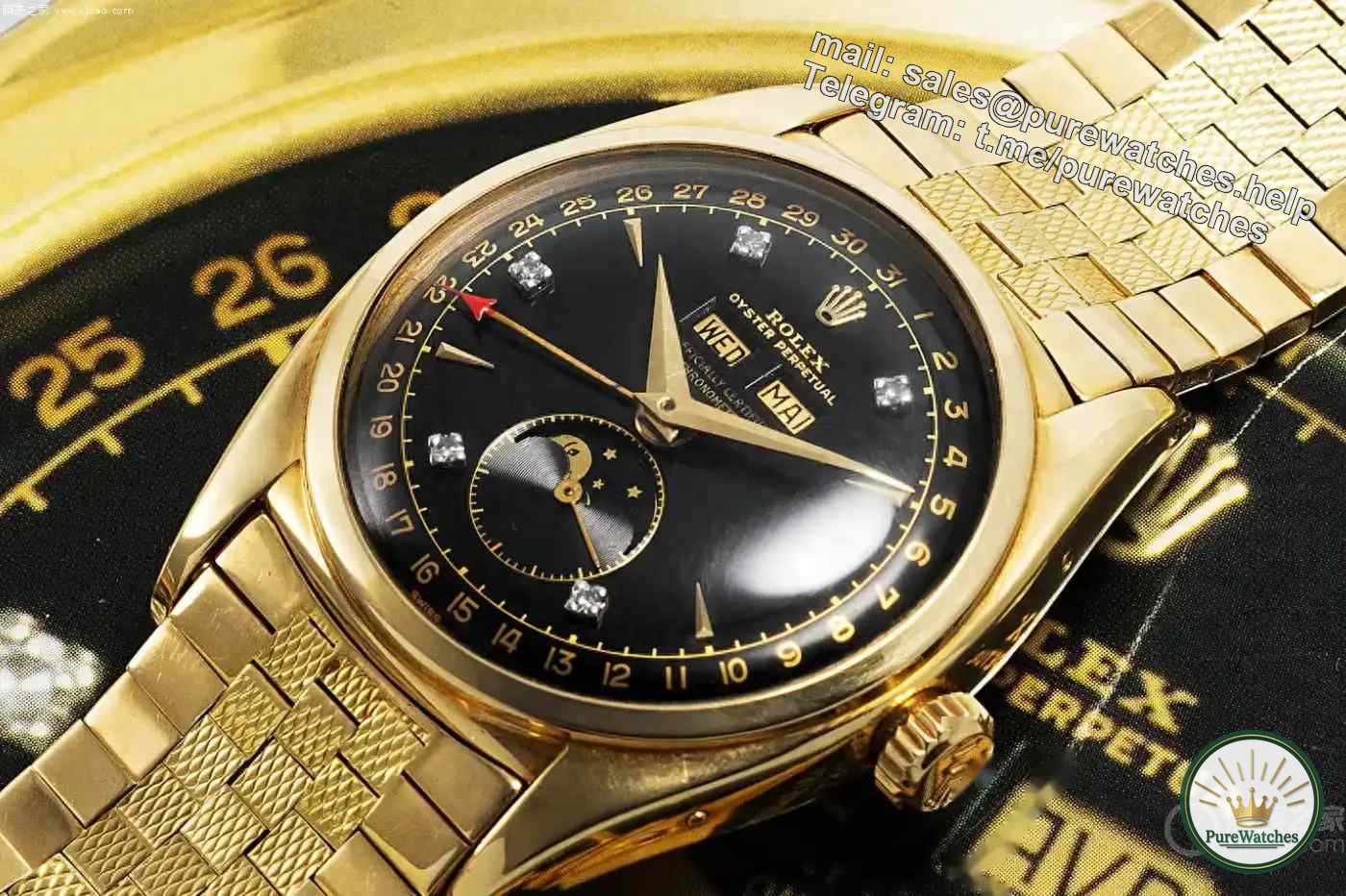 Surpassing the ‘Unicorn’ Daytona! Why did this 1953 Rolex moon phase watch fetch a sky-high price of 44 million?