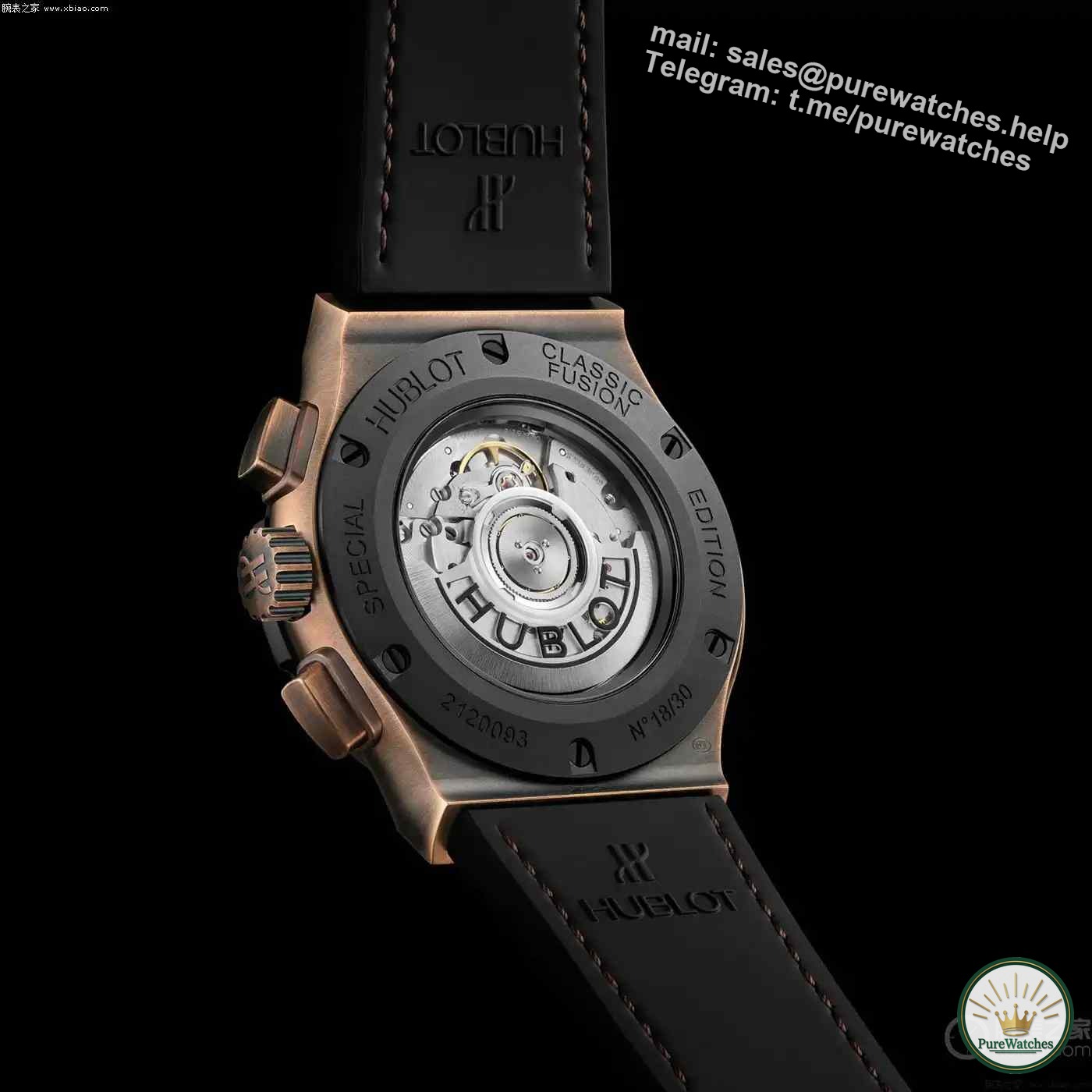 The most collectible bronze watch in 2025! Hublot’s classic fusion chronograph allows your wrist to witness the transformation of time