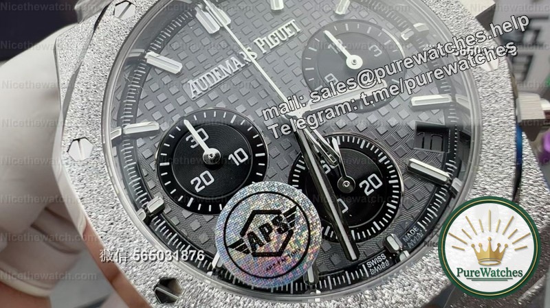 Frost gold does not drop diamonds! APS factory Audemars Piguet 26240 Panda model actual test: 4401 integrated movement + biscuit disk, the details are amazing!
