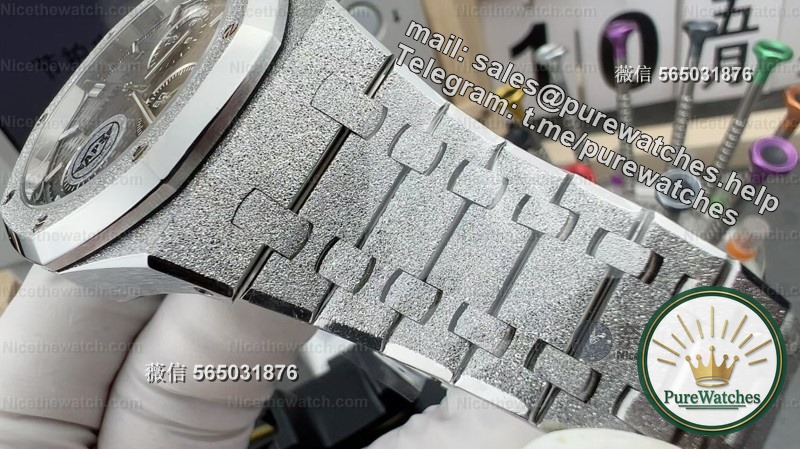 Frost gold does not drop diamonds! APS factory Audemars Piguet 26240 Panda model actual test: 4401 integrated movement + biscuit disk, the details are amazing!