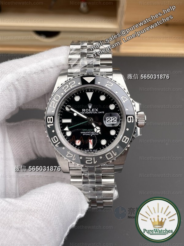 Don’t wait any longer for Factory C! The VS factory preserved egg ring is full of details: the GMT pointer is correct, the ring mouth is smooth, and the movement is 1:1 replica!