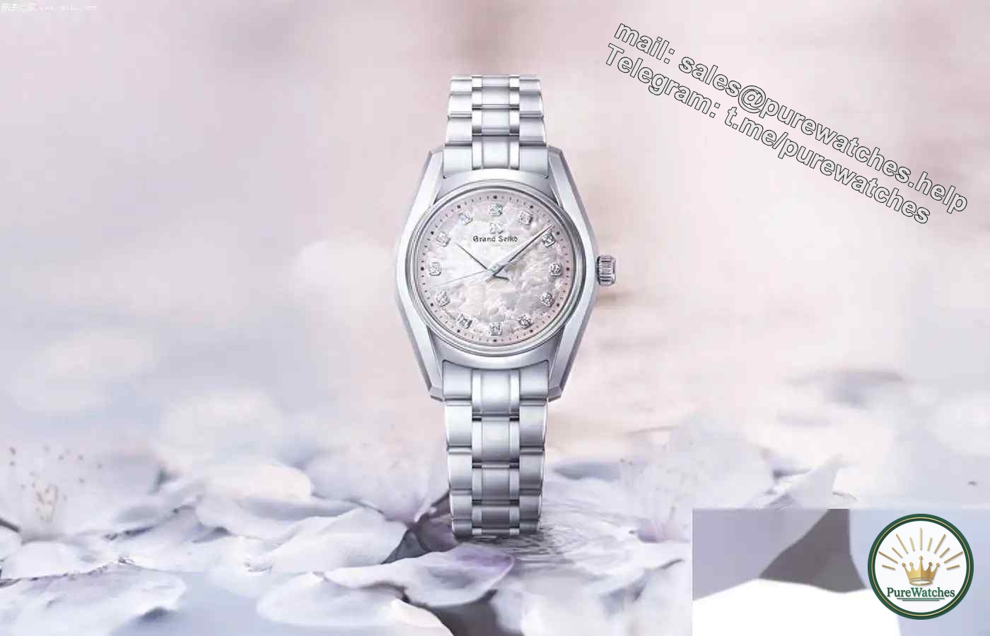 30,000 budget, close your eyes and enter! Crown Blue Lion’s new pink blue small watch STGF387/389 is on the market: cherry blossom plate + diamond mark + Zaratsu polishing is amazing!