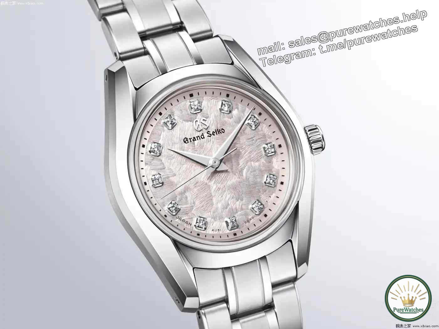30,000 budget, close your eyes and enter! Crown Blue Lion’s new pink blue small watch STGF387/389 is on the market: cherry blossom plate + diamond mark + Zaratsu polishing is amazing!