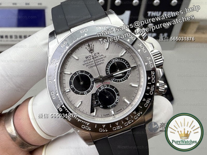 In-depth review of the VS factory counterweight gray rubber: 136 grams of real weight, what is the strength of the Dandong 4131 movement?