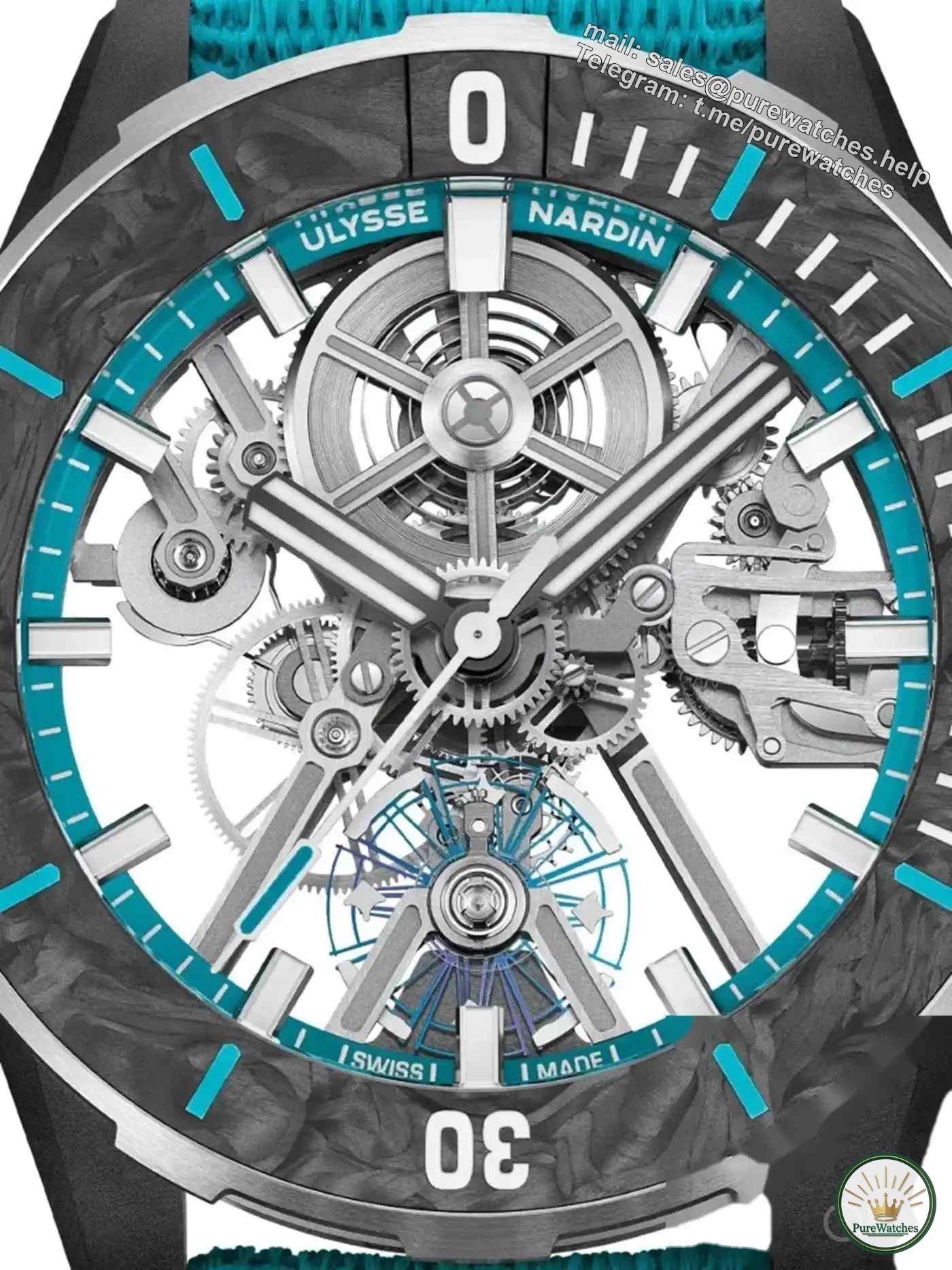 Only 30 pieces! Ulysse Nardin Diver “AIR” limited edition is shocking, the environmental revolution behind recycling fishing nets and turning them into luxury watches