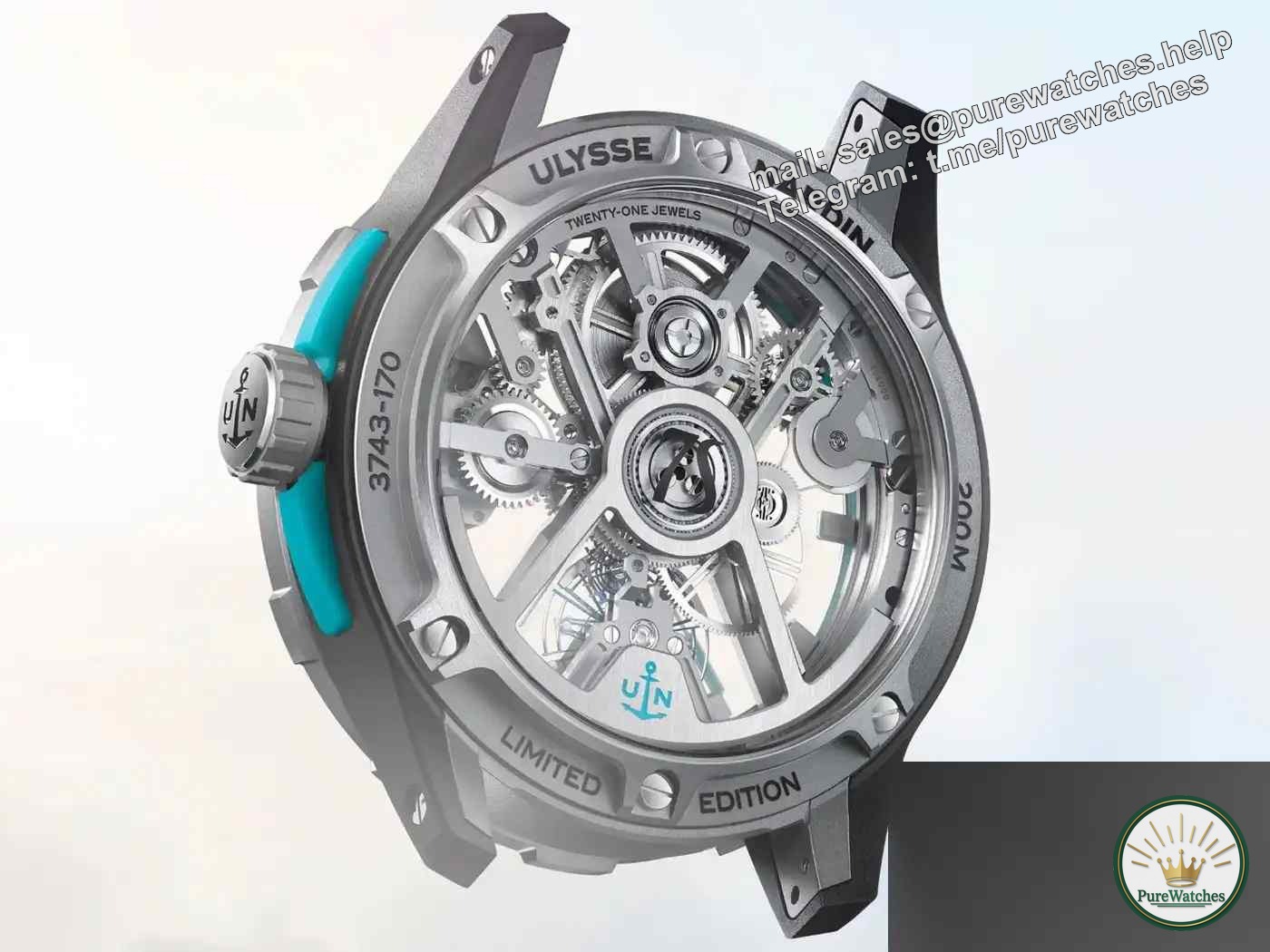 Only 30 pieces! Ulysse Nardin Diver “AIR” limited edition is shocking, the environmental revolution behind recycling fishing nets and turning them into luxury watches