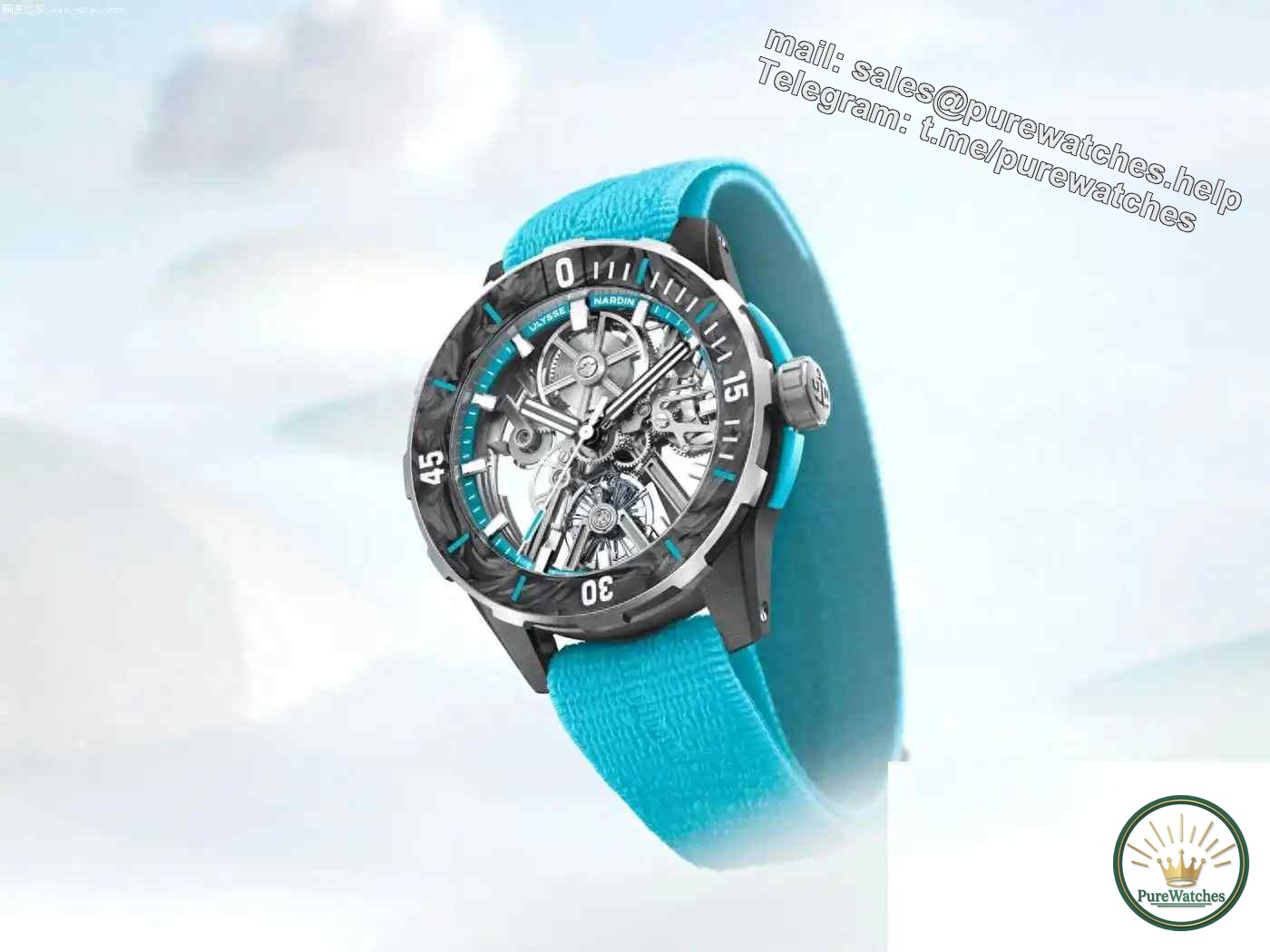Only 30 pieces! Ulysse Nardin Diver “AIR” limited edition is shocking, the environmental revolution behind recycling fishing nets and turning them into luxury watches