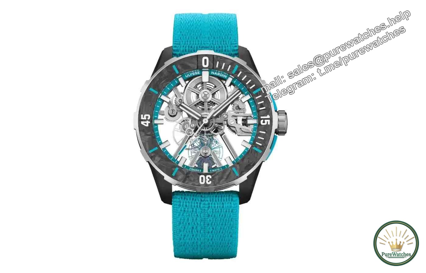 Only 30 pieces! Ulysse Nardin Diver “AIR” limited edition is shocking, the environmental revolution behind recycling fishing nets and turning them into luxury watches