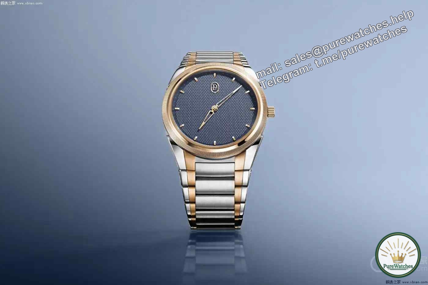 Only 7.8mm ultra-thin experience! Parmigiani Fleurier’s new gold dateless watch is here, and its hand-engraved dial amazes everyone.