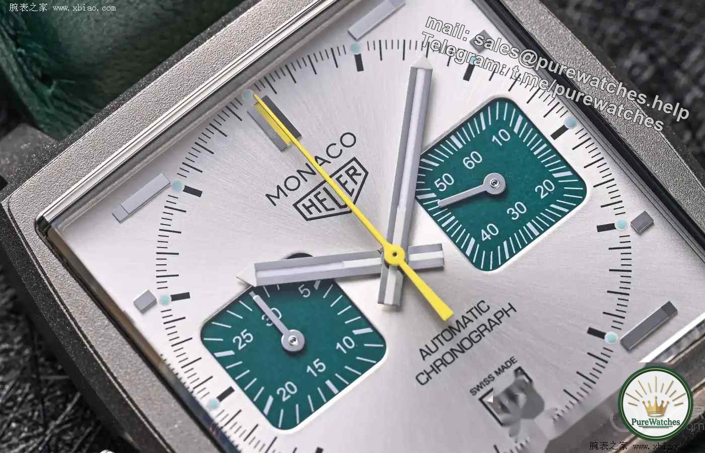 Same style as Verstappen! TAG Heuer racing green limited edition watch unlocks British racing genes