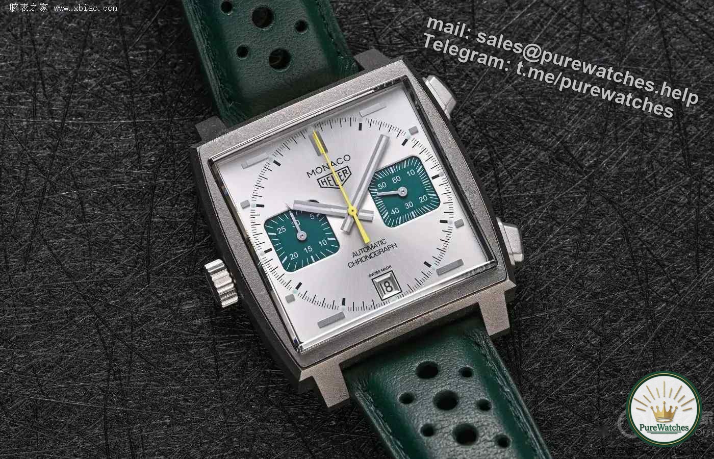 Same style as Verstappen! TAG Heuer racing green limited edition watch unlocks British racing genes