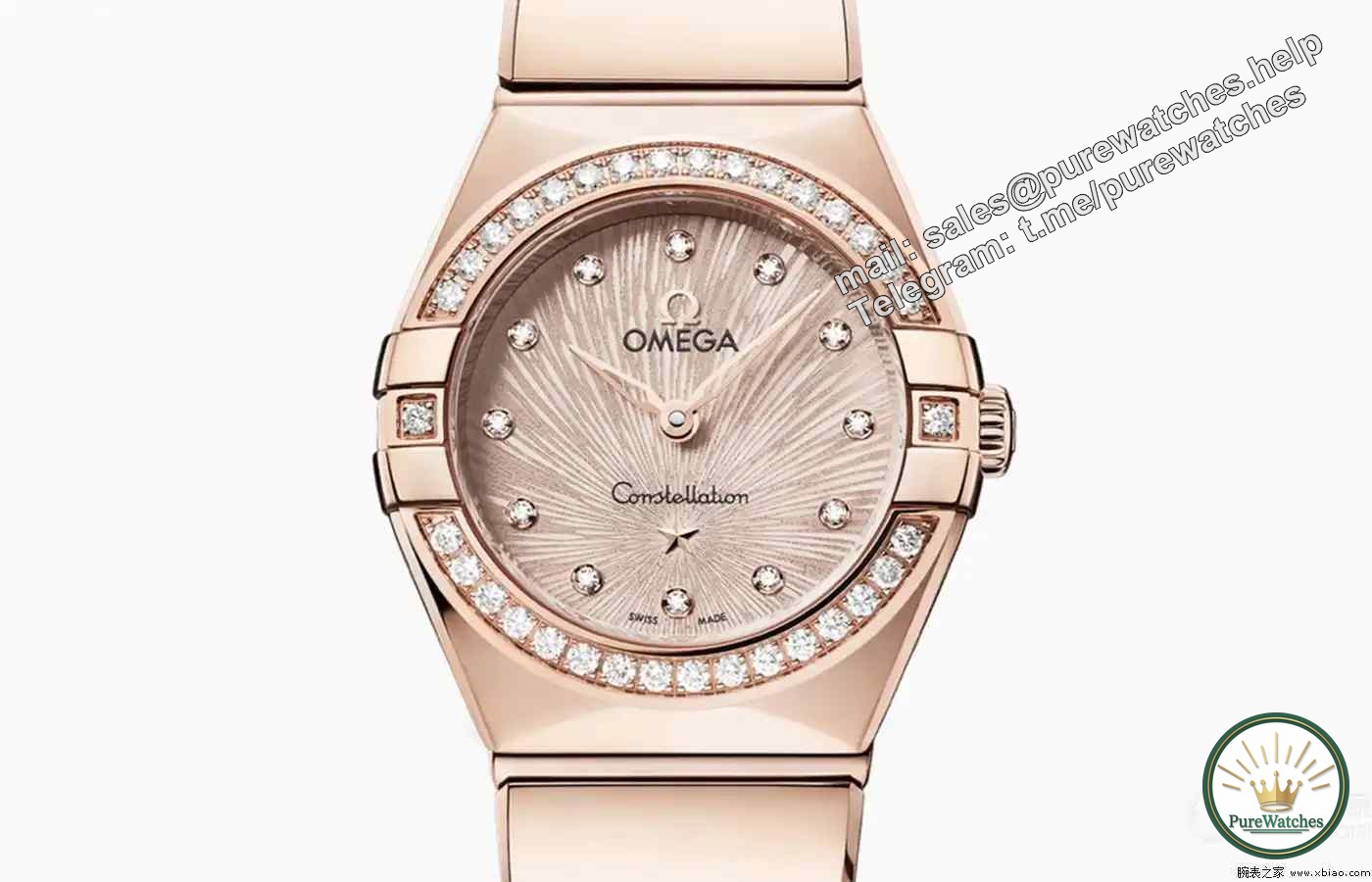 The same style as Ouyang Nana! Omega Constellation 25mm diamond-set watch, starlight dial interprets the Wizard of Oz