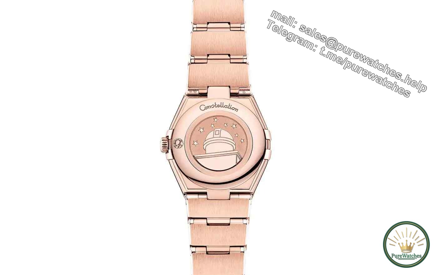 The same style as Ouyang Nana! Omega Constellation 25mm diamond-set watch, starlight dial interprets the Wizard of Oz