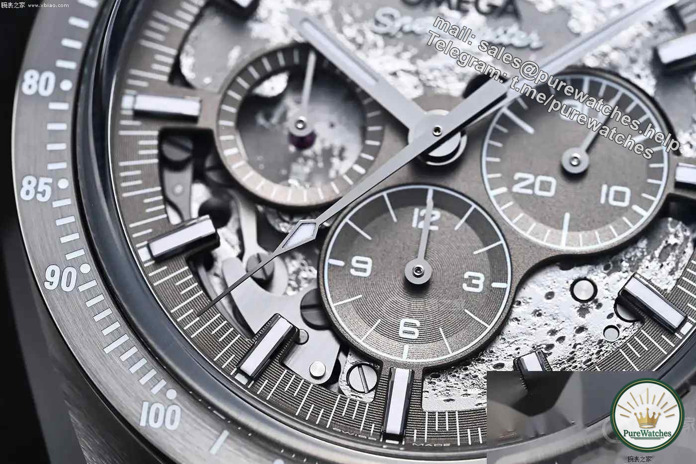 Omega Speedmaster Haoyue Gray is shockingly launched! Laser-engraved lunar dial recreates the legend of Apollo 8