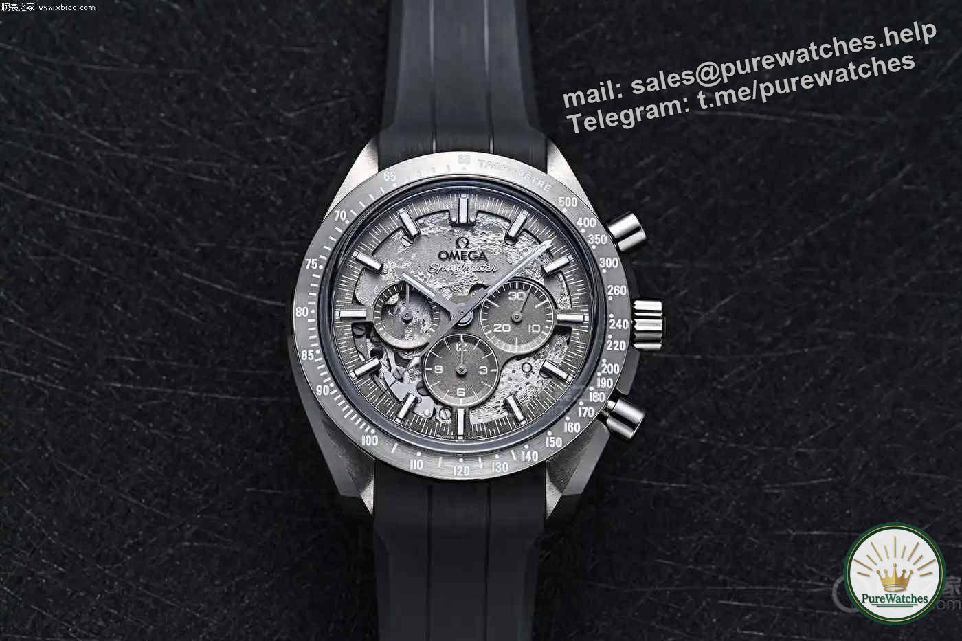 Omega Speedmaster Haoyue Gray is shockingly launched! Laser-engraved lunar dial recreates the legend of Apollo 8