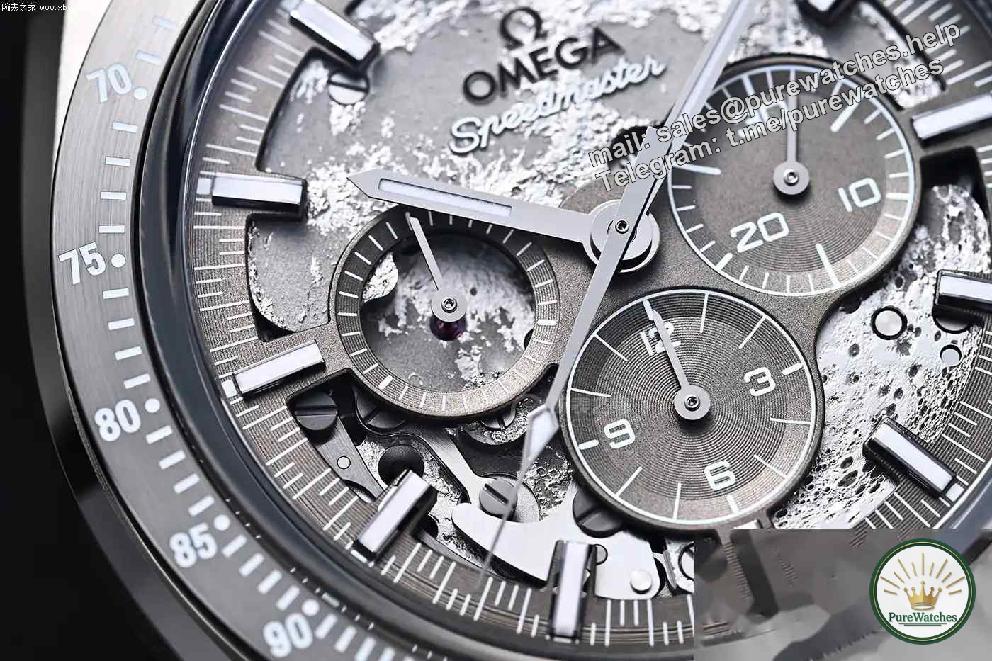 Omega Speedmaster Haoyue Gray is shockingly launched! Laser-engraved lunar dial recreates the legend of Apollo 8