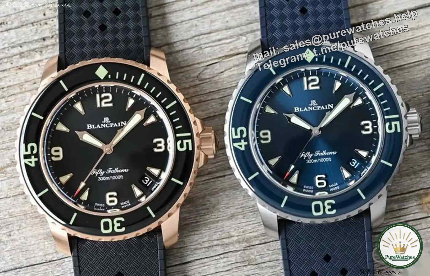The king of diving watches is upgraded! Blancpain Fifty Fathoms 5010 stainless steel version with Cal.1315 movement reshapes the perfect benchmark