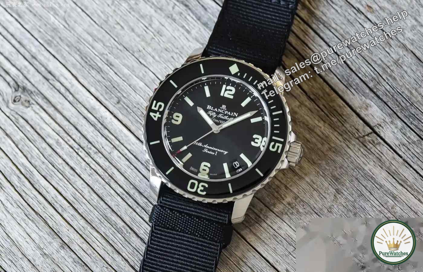 The king of diving watches is upgraded! Blancpain Fifty Fathoms 5010 stainless steel version with Cal.1315 movement reshapes the perfect benchmark