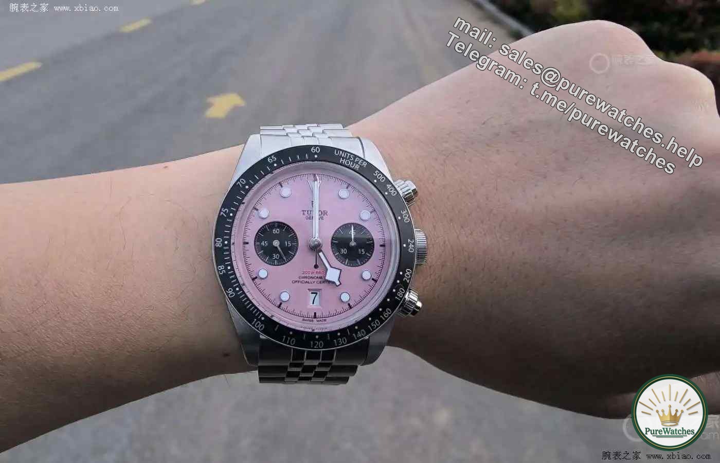 Young people’s first Tudor? Biwan Chronograph Jaylen Pink Panda Noodles Colorful Choices Stirred the Audience